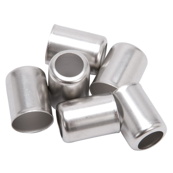 Russell Performance -10 AN Stainless Steel Crimp Collars (O.D. 0.825) (6 Per Pack) - 610382