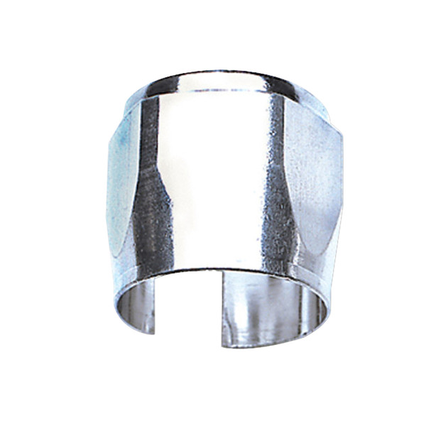 Russell Performance -4 AN Chrome Tube Seal Hose End For 1/4in Vacuum Hose - 622250