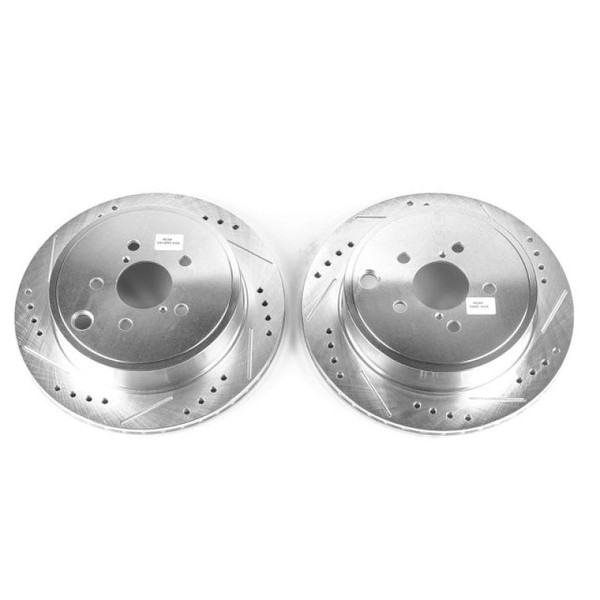 Power Stop 13-16 Scion FR-S Rear Evolution Drilled & Slotted Rotors - Pair - JBR1501XPR