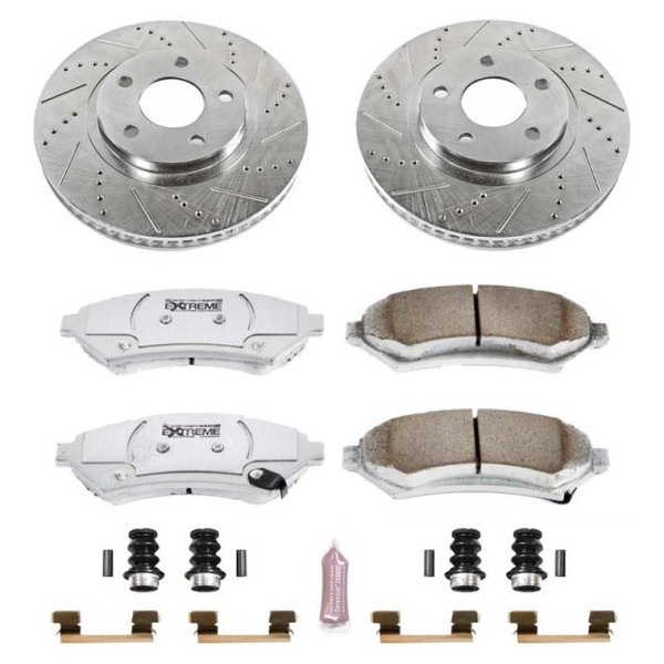 Power Stop 00-04 Buick LeSabre Front Z26 Street Warrior Brake Kit - K1542-26