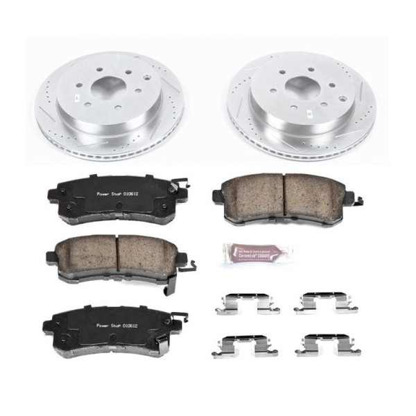 Power Stop 11-13 Infiniti QX56 Rear Z23 Evolution Sport Brake Kit - K6323