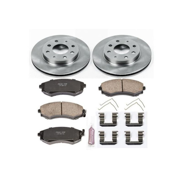 Power Stop 98-01 Hyundai Elantra Front Autospecialty Brake Kit - KOE1087