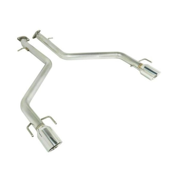 Remark 14-16 Lexus IS250/IS300/IS350 Axle-Back Exhaust w/ Stainless Double Wall Burnt Tip - RO-TTE2-D