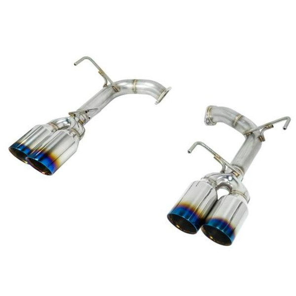 Remark Subaru WRX STi VA Axle Back Exhaust w/ Titanium Stainless Double Wall Tip - 4 Inch Version - RO-TTVA-D4