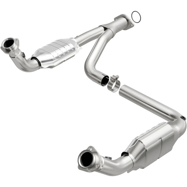 MagnaFlow Conv DF 07-09 Chevrolet/GMC Silverado/Sierra 2500 HD 6.0L Y-Pipe Assembly excludes Classic - 49644