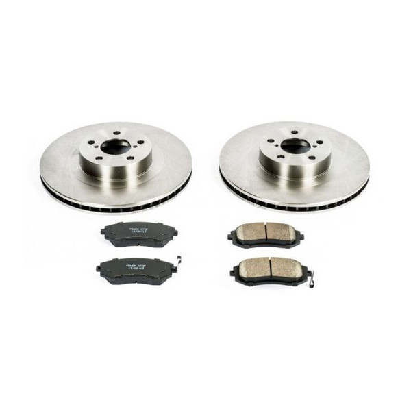 Power Stop 05-06 Saab 9-2X Front Autospecialty Brake Kit - KOE2373