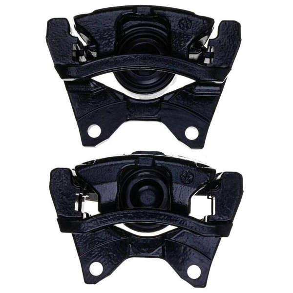 Power Stop 07-11 Dodge Nitro Rear Black Caliper - Pair w/Bracket - S5046BLK