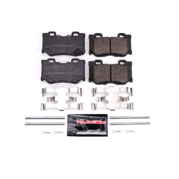 Power Stop 09-13 Infiniti FX50 Rear Z23 Evolution Sport Brake Pads w/Hardware - Z23-1347