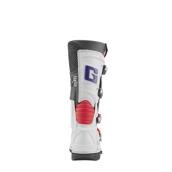 Gaerne GXJ Boot White/Red/Purple Size Youth - 5 - 2169-025-5