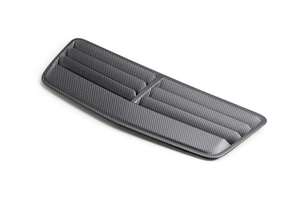 Ford Racing 24-25 Mustang GT/Dark Horse Carbon Fiber Hood Vent - Matte Finish (GT/Dark Horse Only) - M-16612-MM