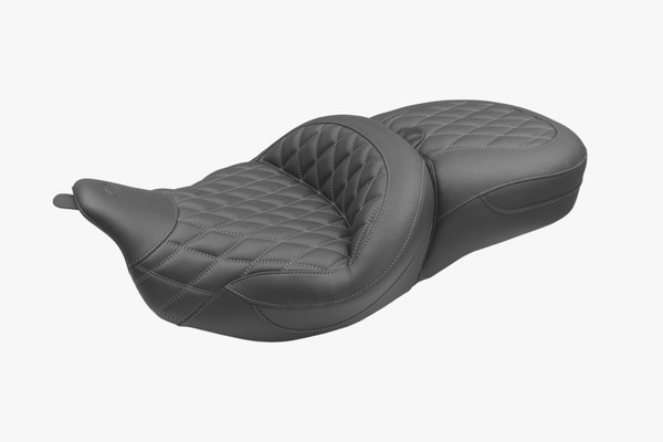 Mustang 08-25 Harley FL Touring Rd King Sp, Rd Glide Ltd, Dble Diamond Super Touring - Black/GM - 89538GM