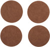 Round Caramel Troja Coasters