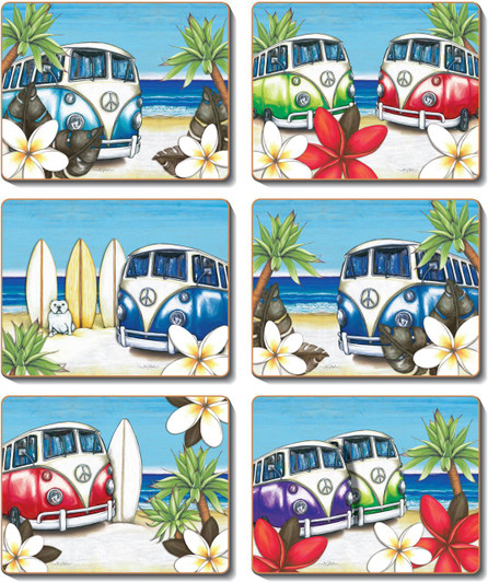 Beach Kombi Placemats