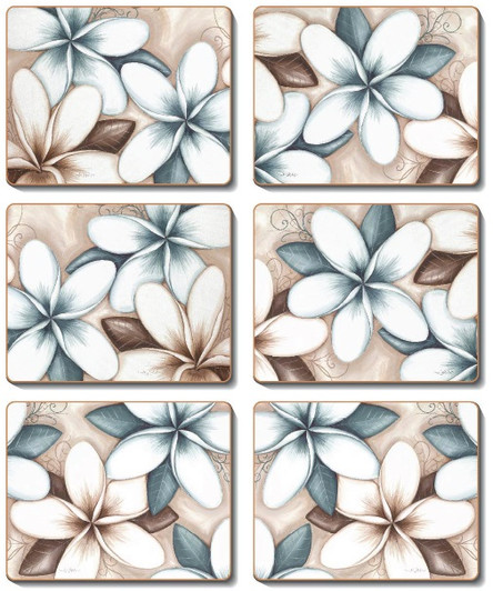 Ocean Frangipani Placemats Ocean Frangipani Placemats
