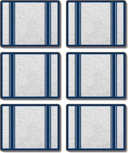 Hamptons Navy Coasters