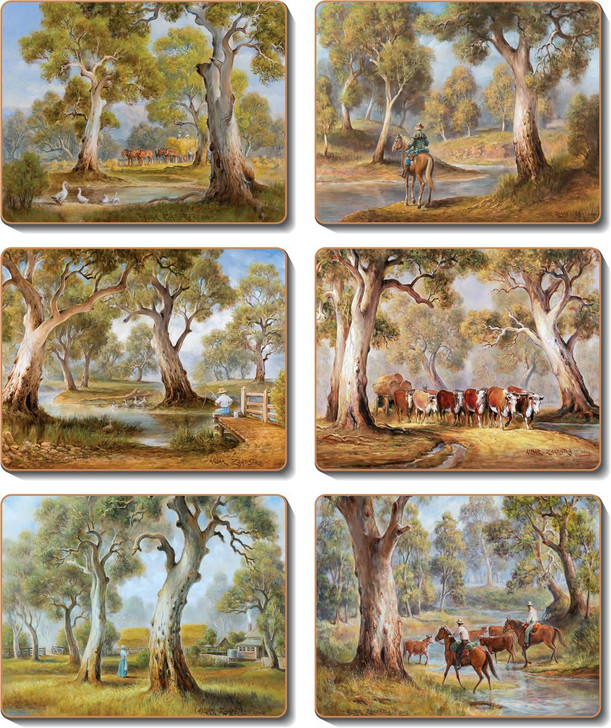 Redgum Country Coasters