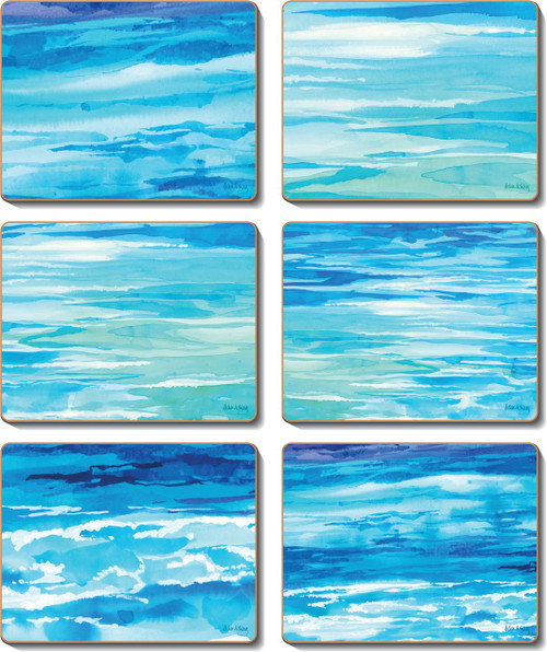Ocean Dreaming Placemats - Cinnamon Table