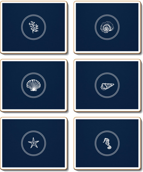 Coastal Living Placemats Cinnamon Table