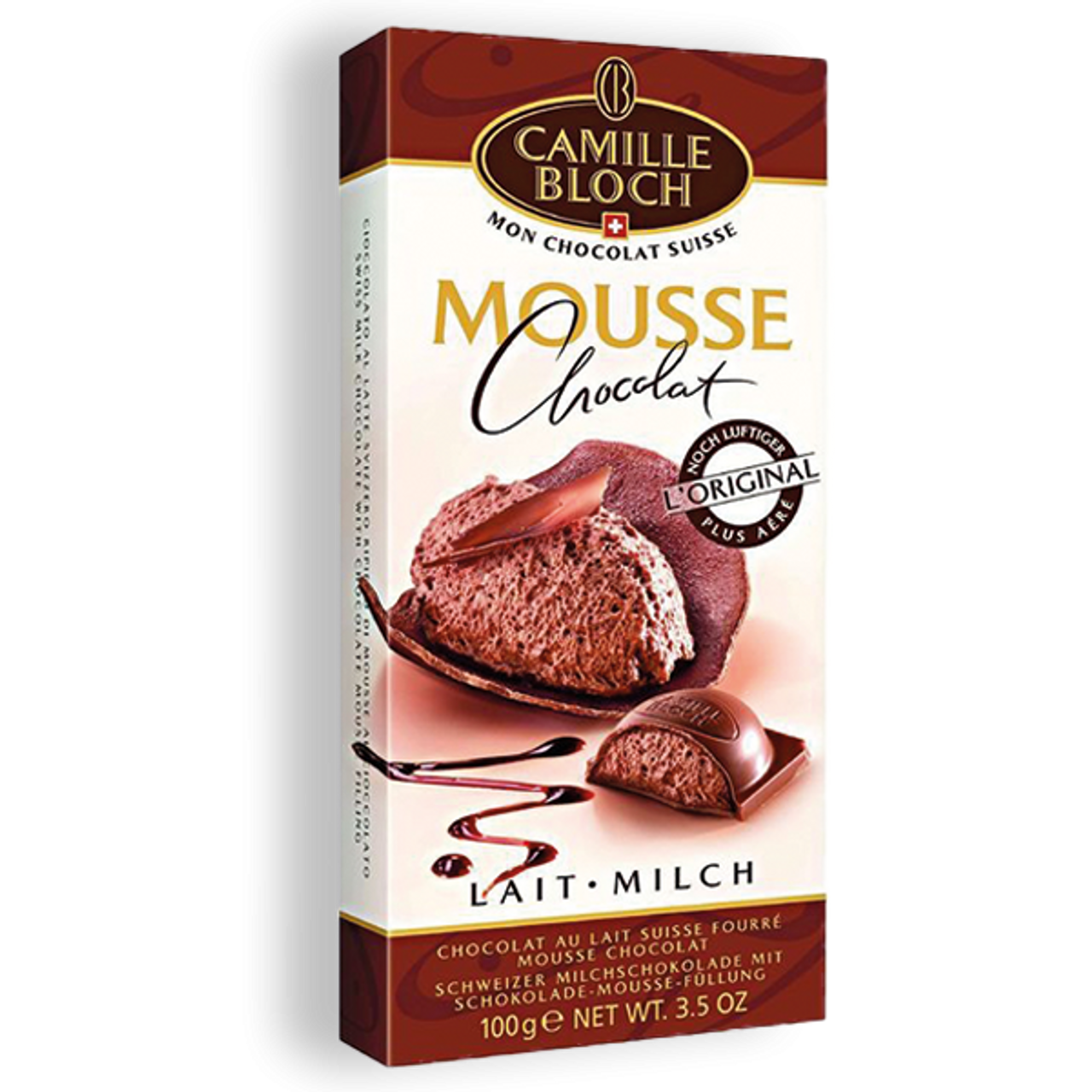 Camille Bloch Mousse Lait [100g]