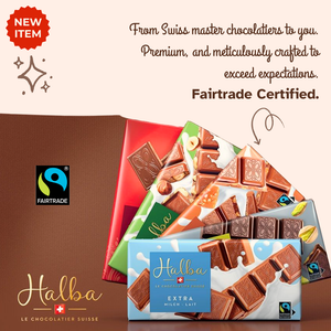 Halba Chocolates Sampler Pack [9x100g]