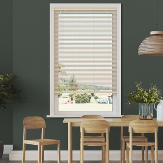 1" Vinyl Cordless RD Mini Blind Alab - 30.5 x 36