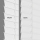 2" Flat Slat Blinds