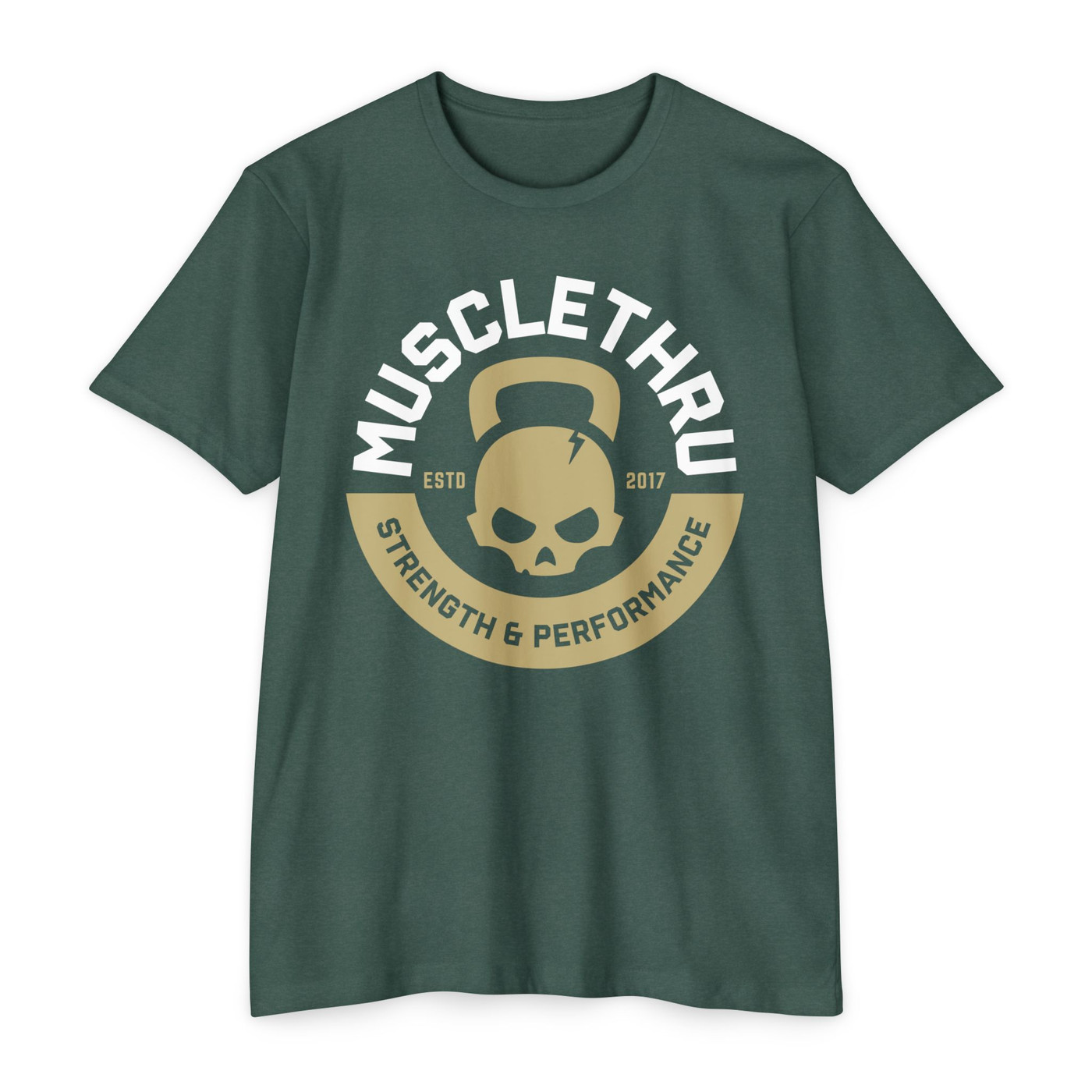 Muscle Thru Logo WHT