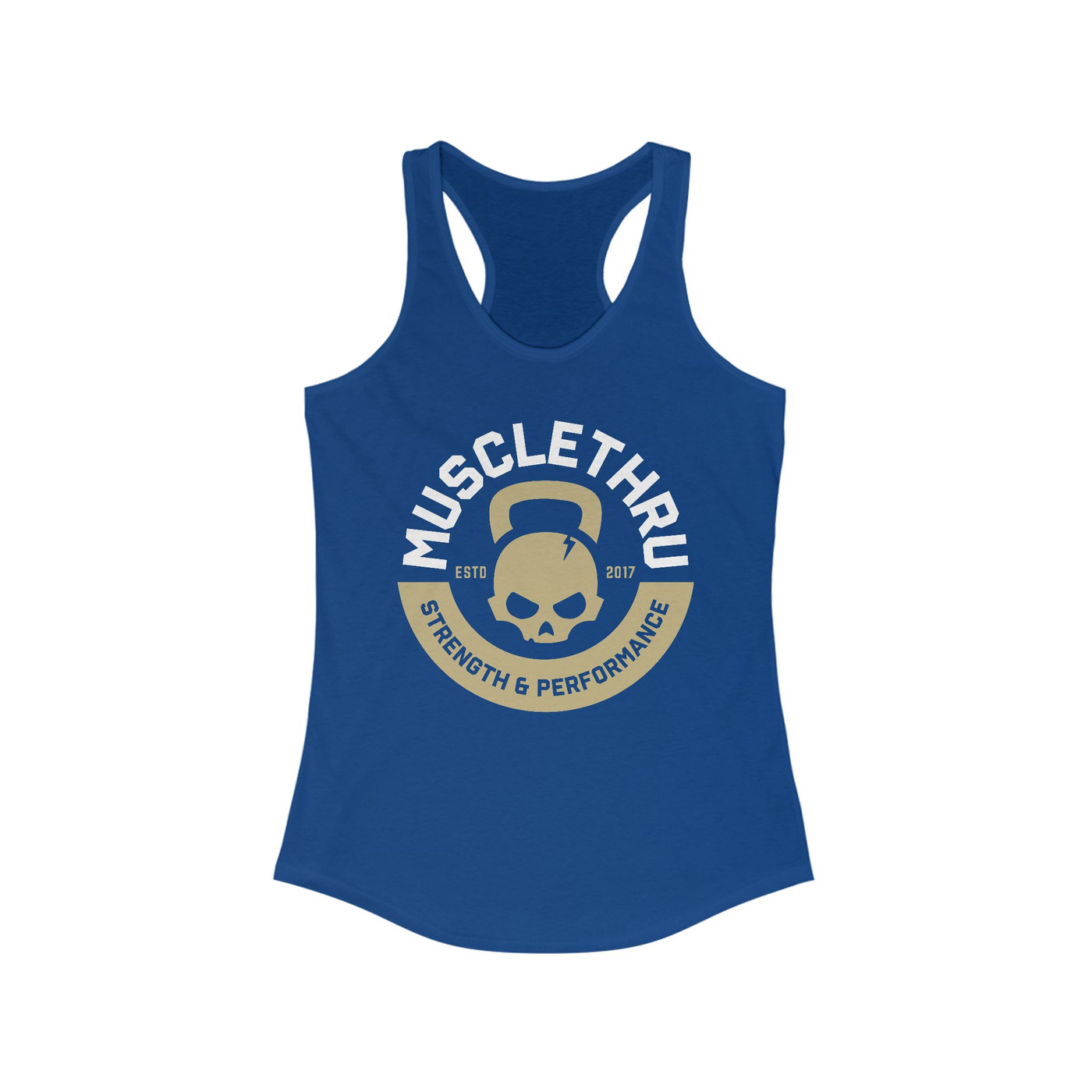 Muscle Thru Fitness Racerback Tank 