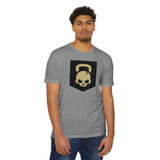 MuscleThru Stacked Tee - DARK GREY