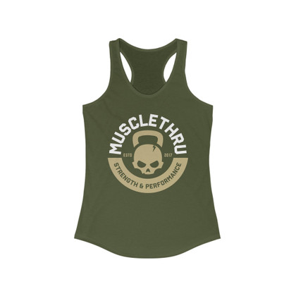 Muscle Thru Fitness Racerback Tank 