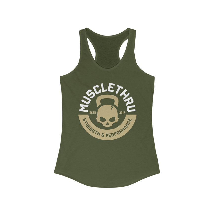 Muscle Thru Fitness Racerback Tank 