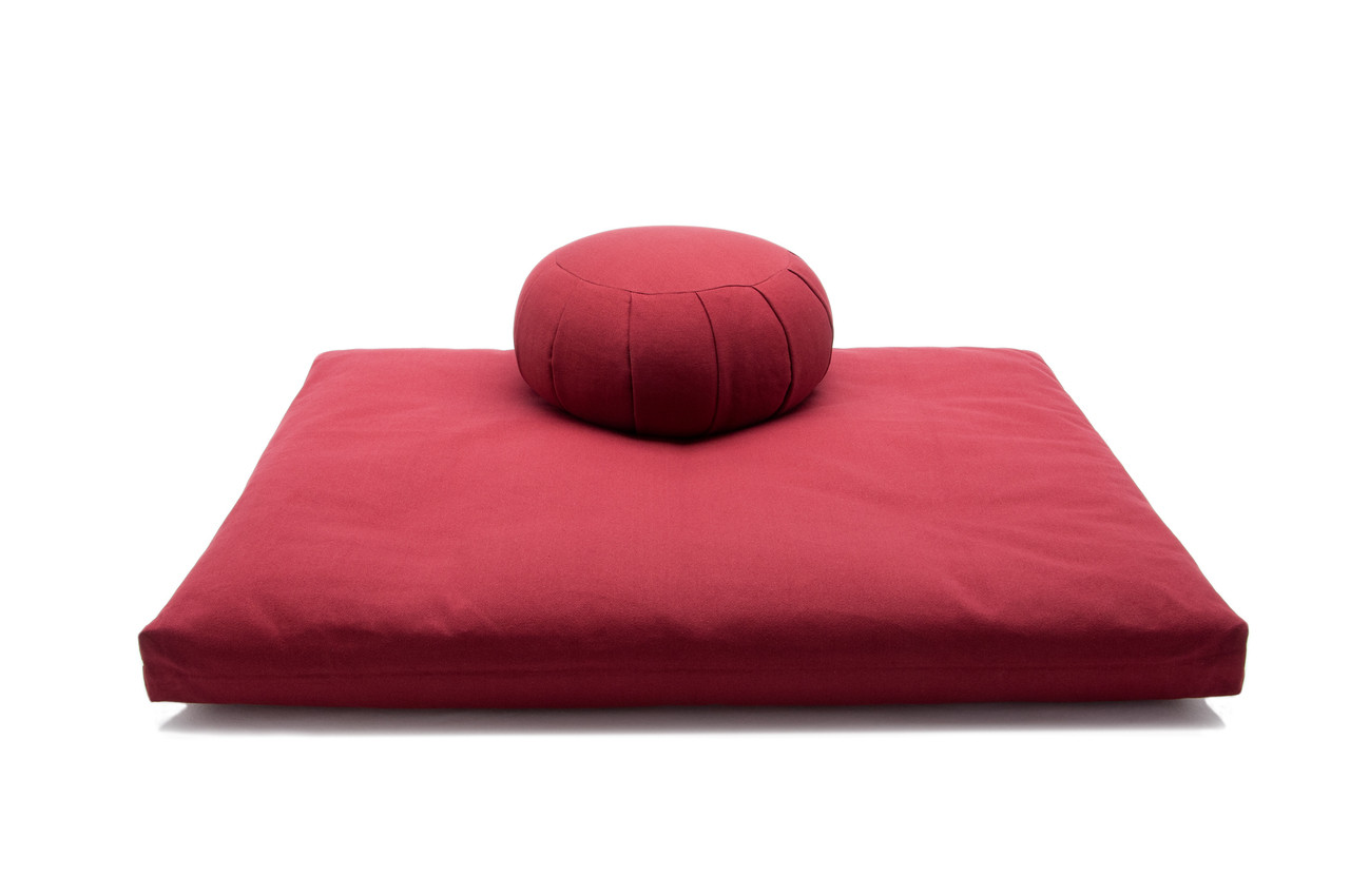 Zafu and Zabuton Meditation Cushion Set | Sage Meditation