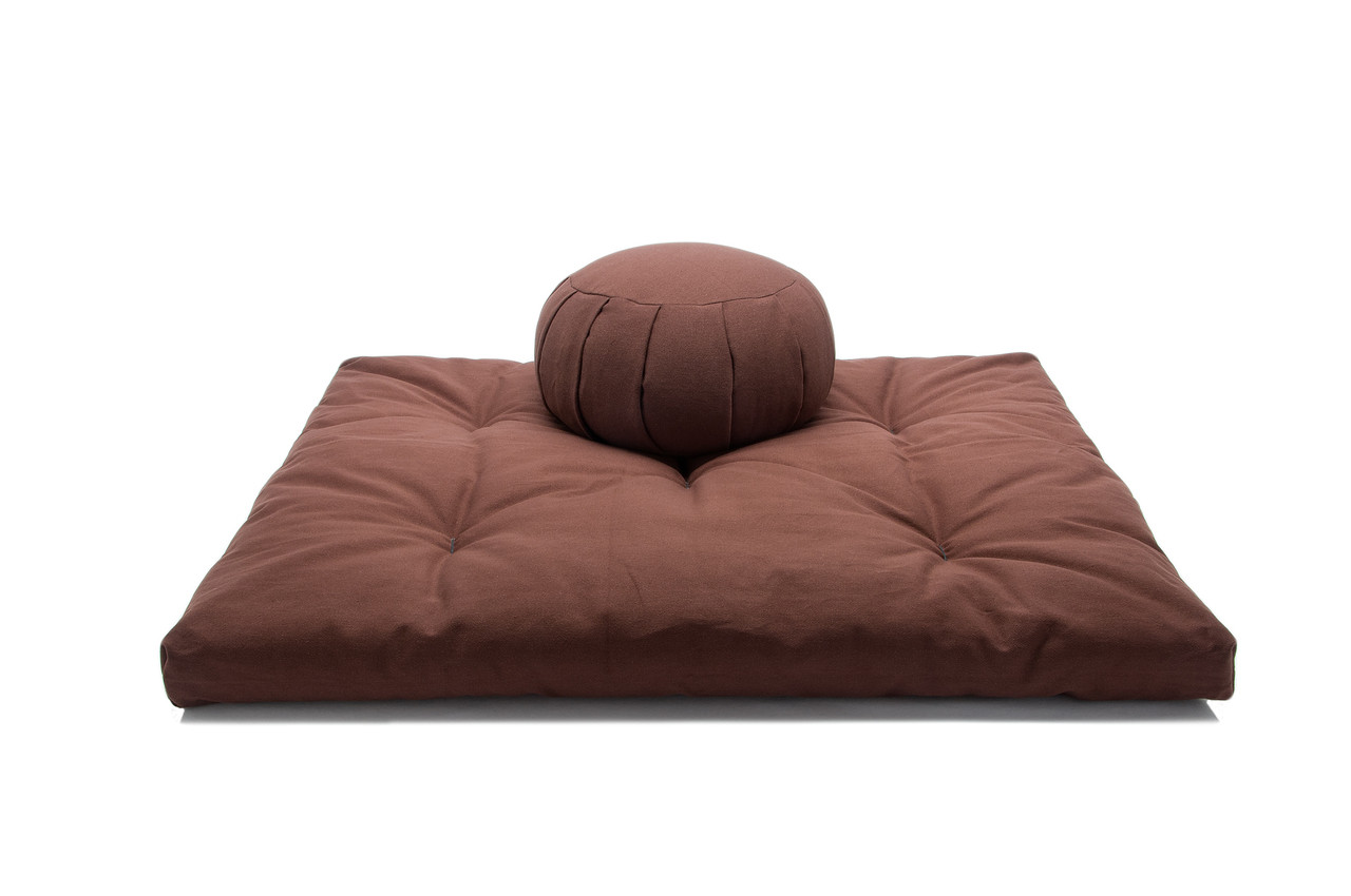 Zafu and Zabuton Meditation Cushion Set | Sage Meditation
