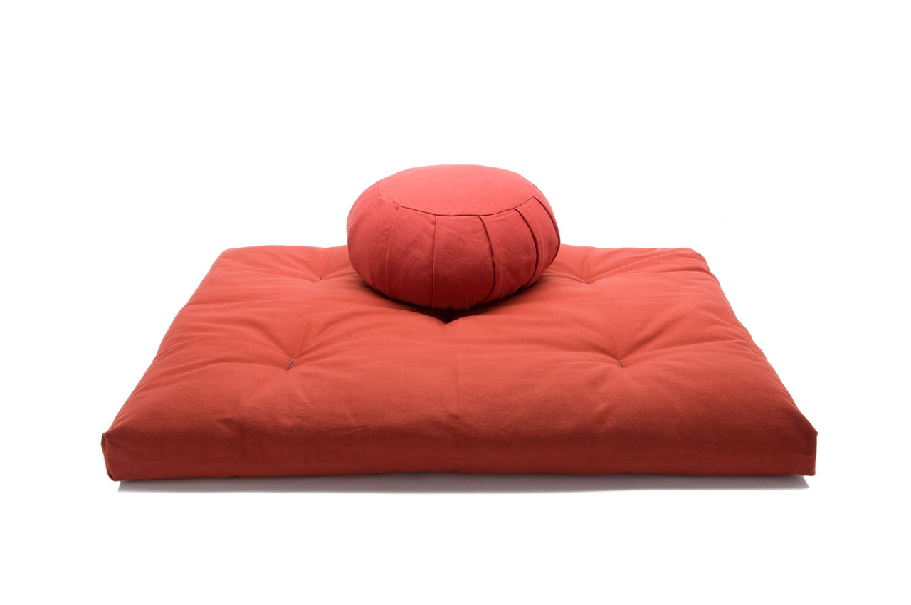 Zafu and Zabuton Meditation Cushion Set | Sage Meditation