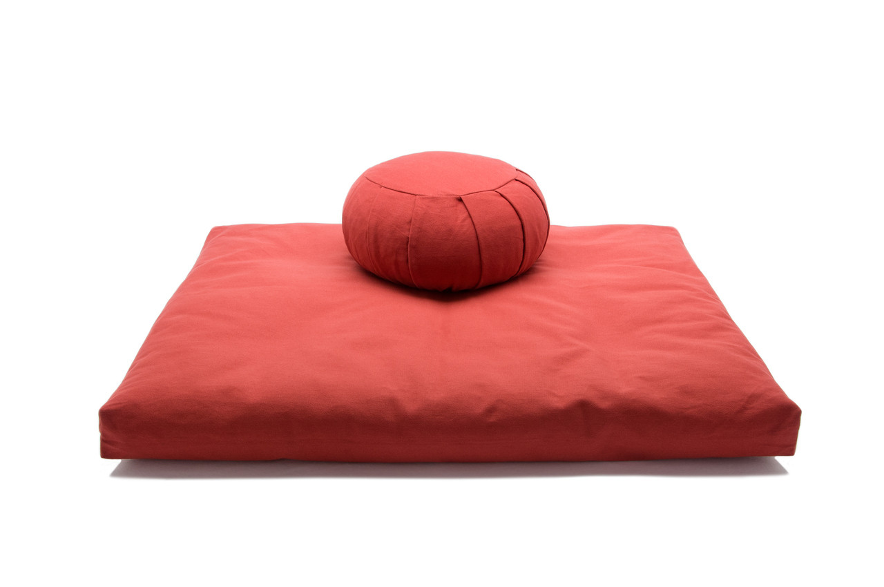 Zafu and Zabuton Meditation Cushion Set | Sage Meditation