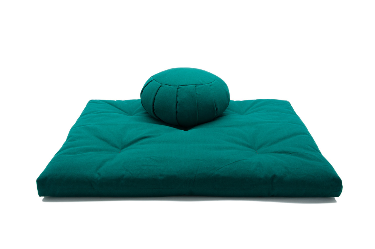 Zafu and Zabuton Meditation Cushion Set | Sage Meditation
