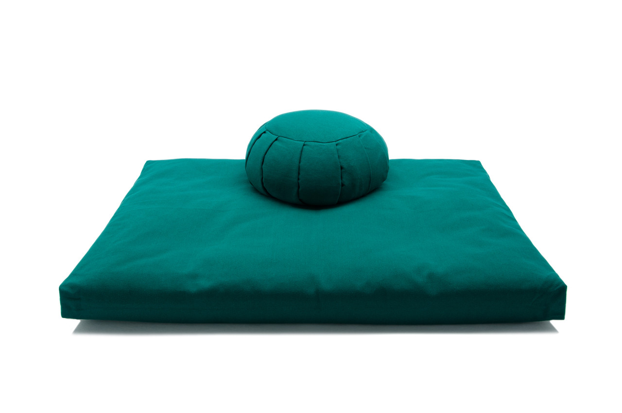 Zafu and Zabuton Meditation Cushion Set | Sage Meditation