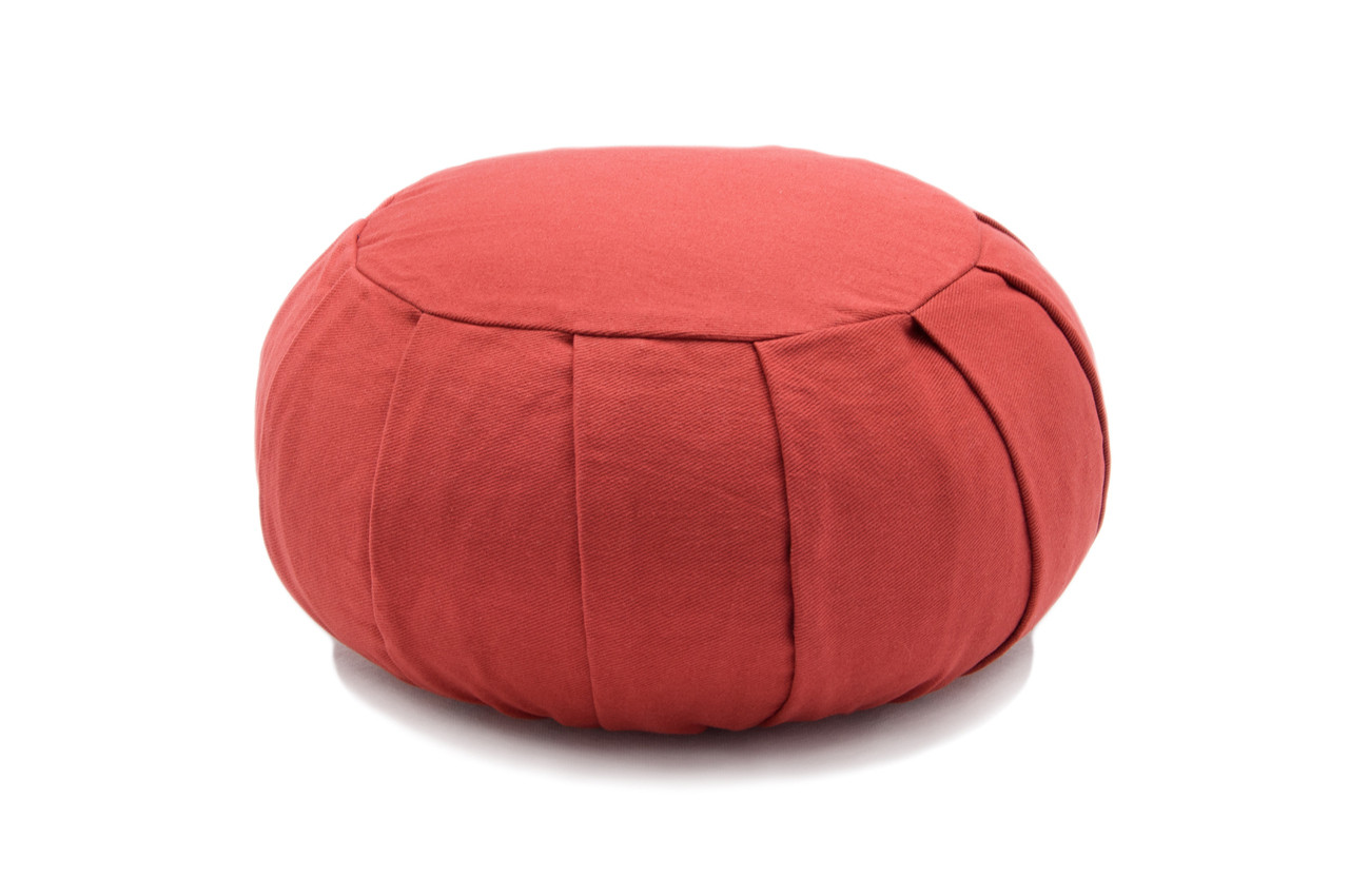 Yoga Accessories Zafu Thick 6 Inch Round Cotton Yoga Meditation Cushion,  Red, 1 Piece - Kroger