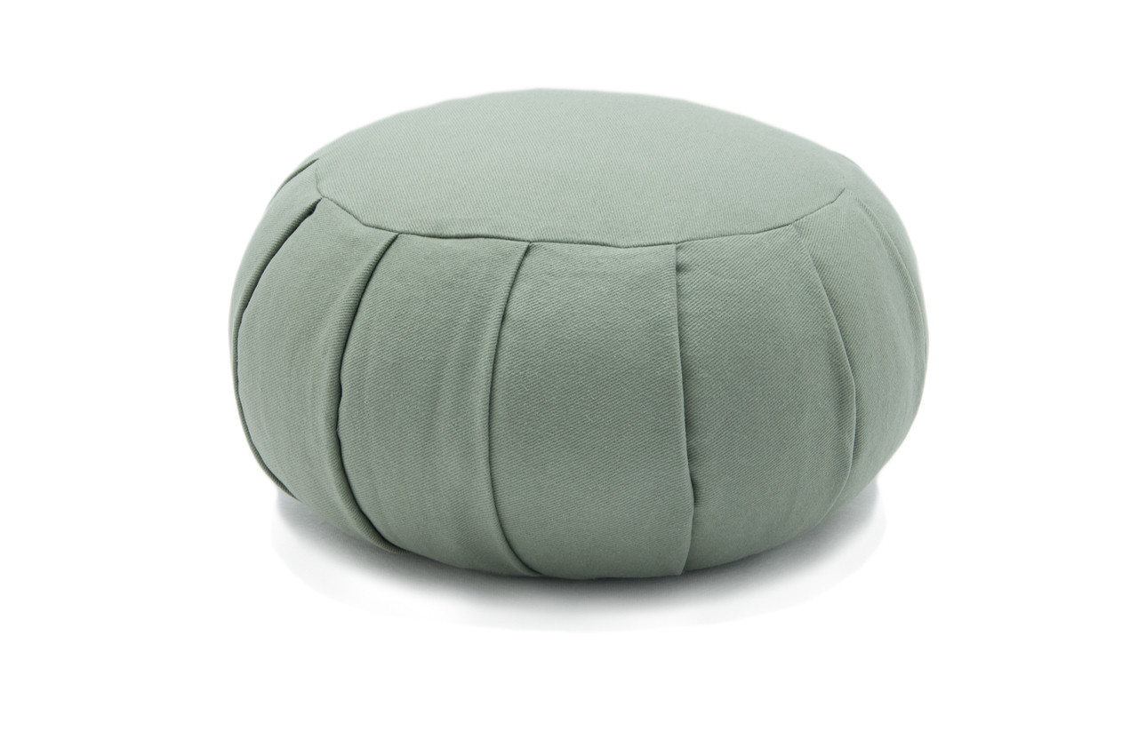 Zafu Meditation Cushion, Buckwheat or Kapok