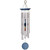 Chakra Stone Wind Chime with Blue Top Piece and Windcatcher