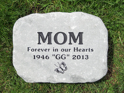 engraved stone medium