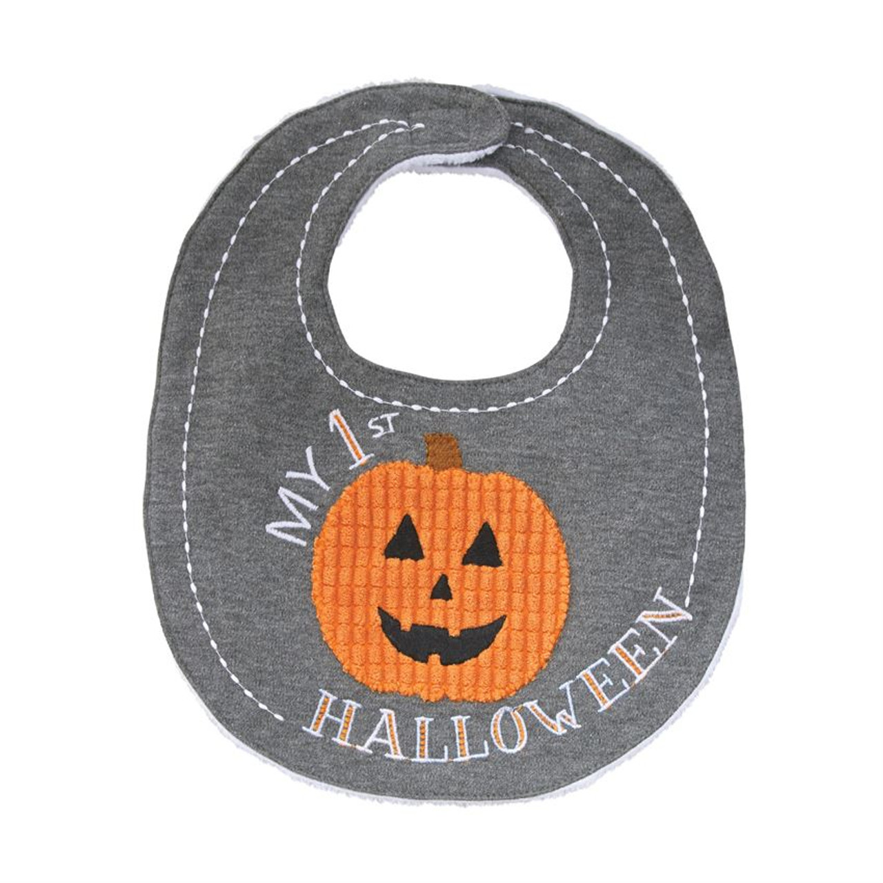 my first halloween bib