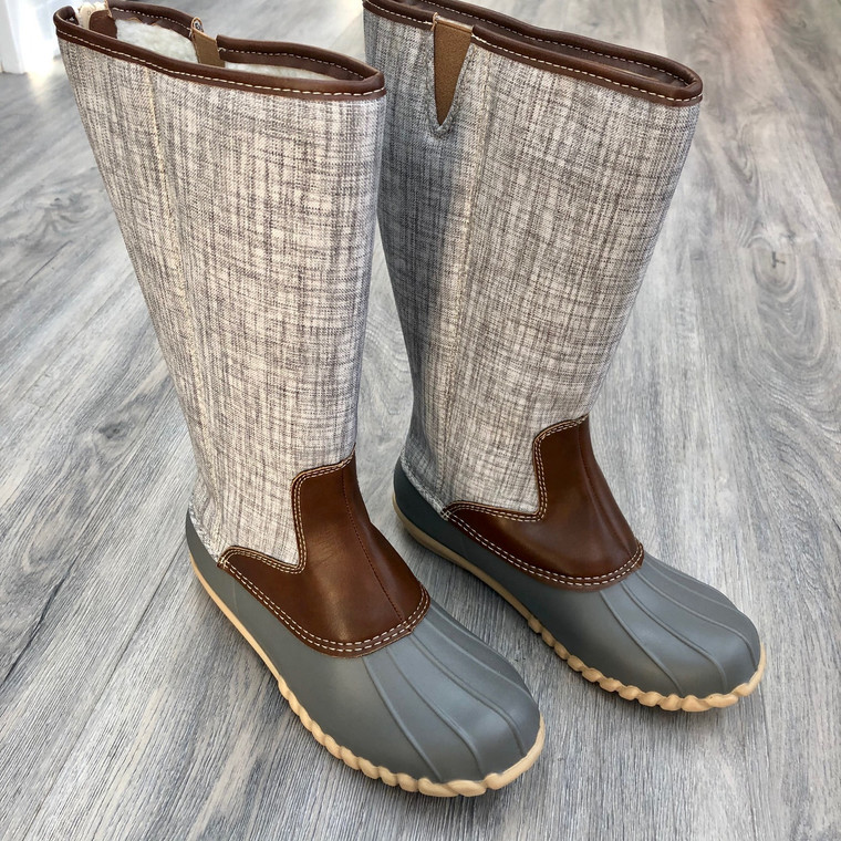 Outwoods Tall Duck Boots - GREY 