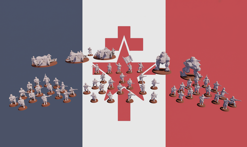 Start your Army: NFR Republican Guard Infantry Platoon