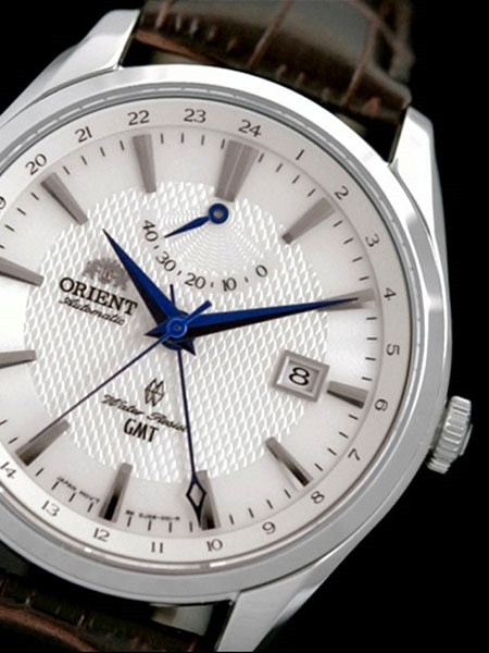 Orient Automatic Dual Time GMT watch with Sapphire Crystal and Power