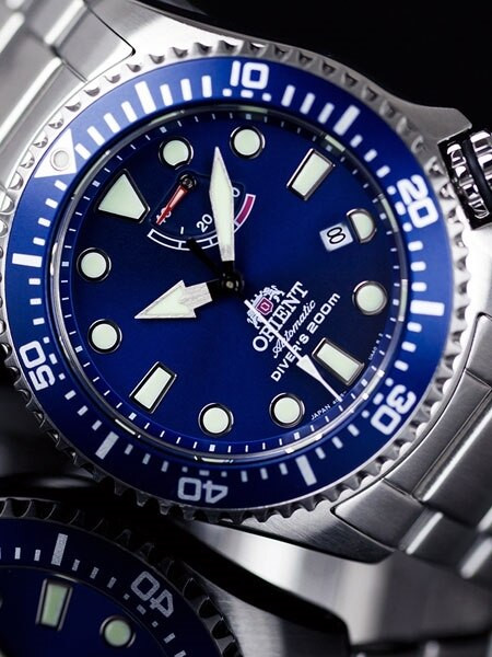 Orient Neptune Dive Watch with Power Reserve and AR Sapphire Crystal RAEL0002L00A