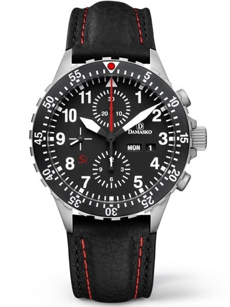 Damasko Chronograph Watch DC66SI Swiss Valjoux 7750 with Rotating