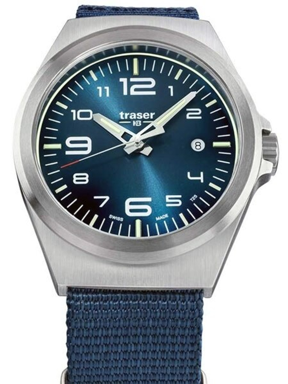 Traser P59 Essential M Blue Quartz Tritium Illumination Watch #108210