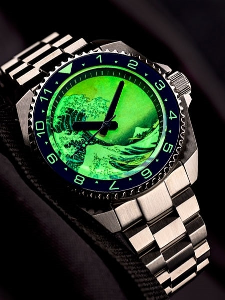 Islander Automatic Dive Watch with AR double-dome sapphire crystal