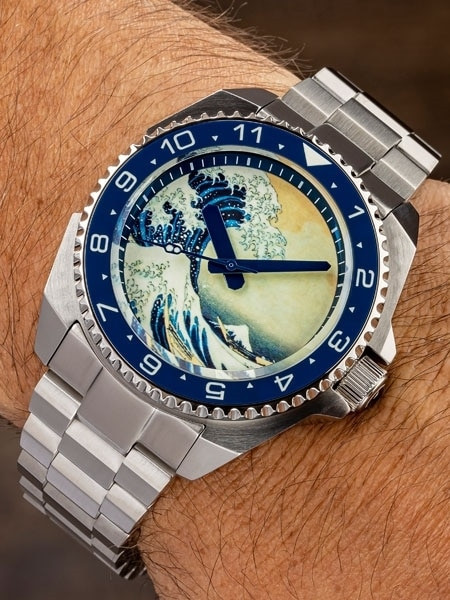 Islander Automatic Dive Watch with AR double-dome sapphire crystal